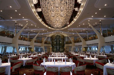 Imagen de un Restaurante del barco Celebrity Reflection