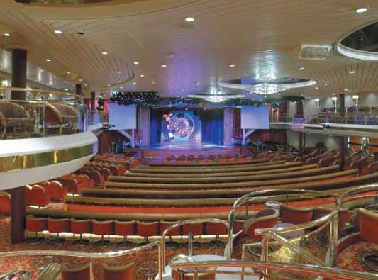 Imagen del Teatro del barco Majesty of the Seas