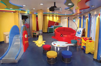 Imagen de una Zona infantil del barco ms Amsterdam