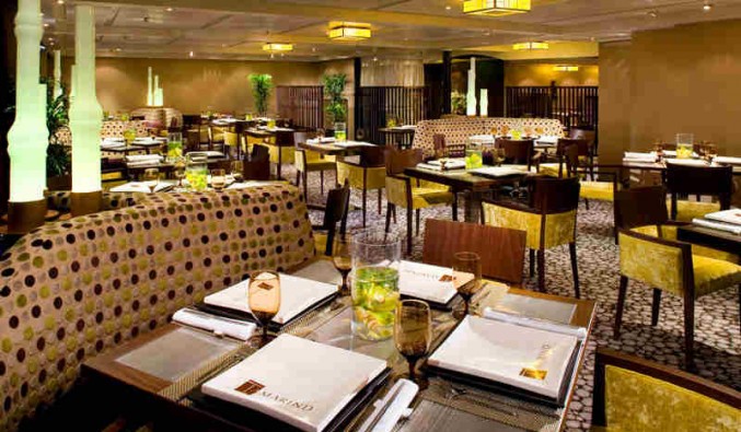 Imagen del Restaurante Tamarind del barco ms Eurodam
