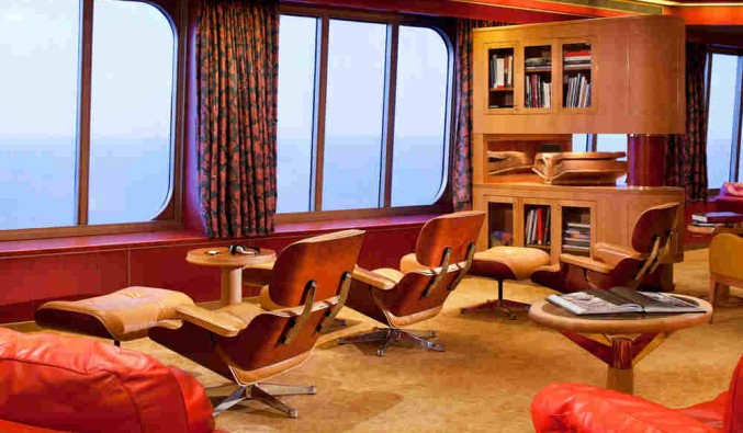 Imagen del Explorers Cafe del barco ms Rootterdam