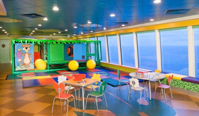 Imagen de una Zona infantil del barco Norwegian Jade