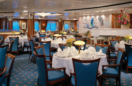 Imagen del Restaurante Crossings del barco Norwegian Sky