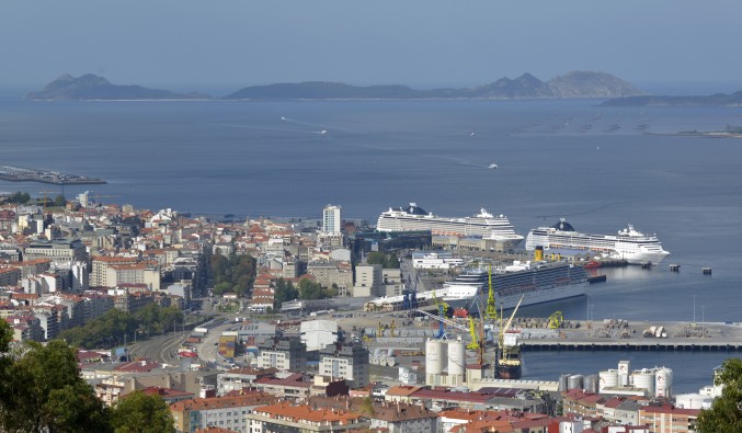Puerto de cruceros de Vigo