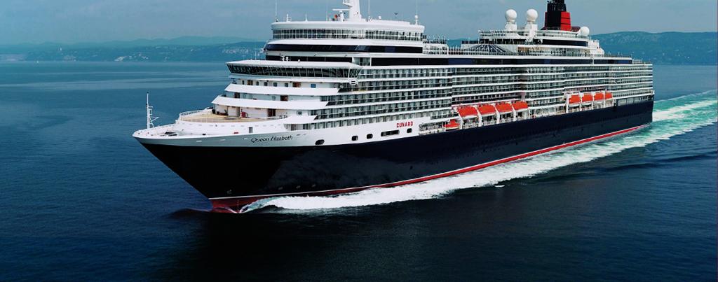 El Queen Elizabeth II de Cunard fue bautizado en el 2010