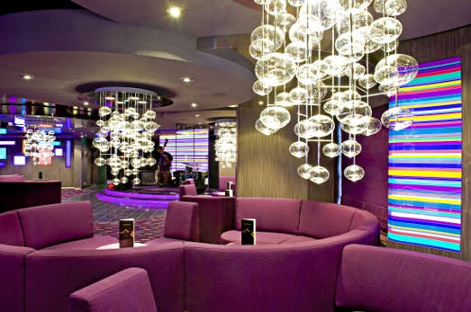 Imagen del Jazz Bar Purple del barco MSC Splendida