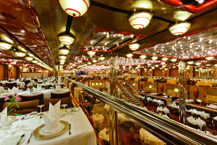 Imagen de un Restaurante del barco Costa Favolosa