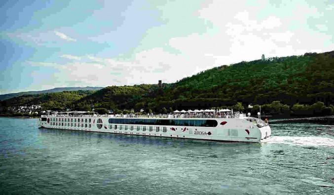 Barco de cruceros fluviales Arosa Flora