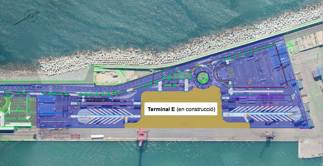 Nueva terminal E de cruceros del Port de Barcelona, una de las estaciones marítimas más grandes de Europa