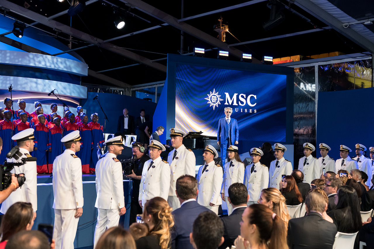 Miami acoge el bautizo del MSC Seaside, el barco más innovador de MSC Cruceros